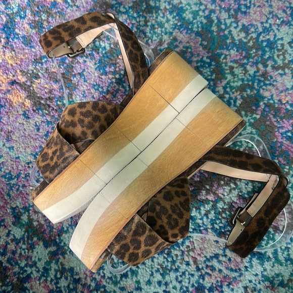 🐆Veronica Beard Wynie Platform Sandals🐆 - Picture 9 of 14